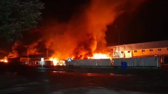 Прямі ракетні влучання: логістичний центр NOVUS зазнав масштабних руйнувань і зупинив роботу
